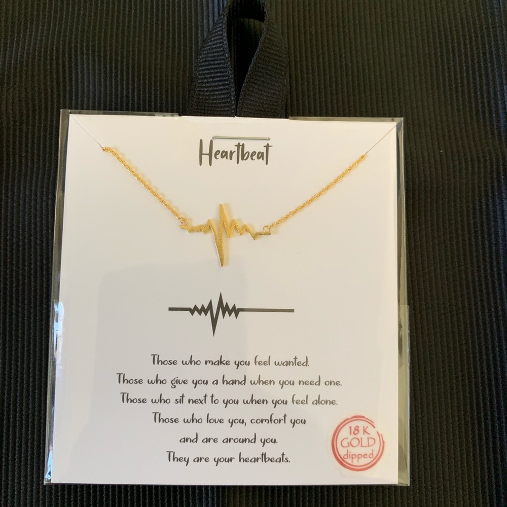 Heartbeat necklace